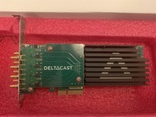 DeltaCast Delta-asi-elp-d 8c 8-channel configurable input or output ASI card
