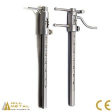 Set of 2 Dental VDO Venus Apollo Gauge Measure Tooth Micro Boley Gauge Curved