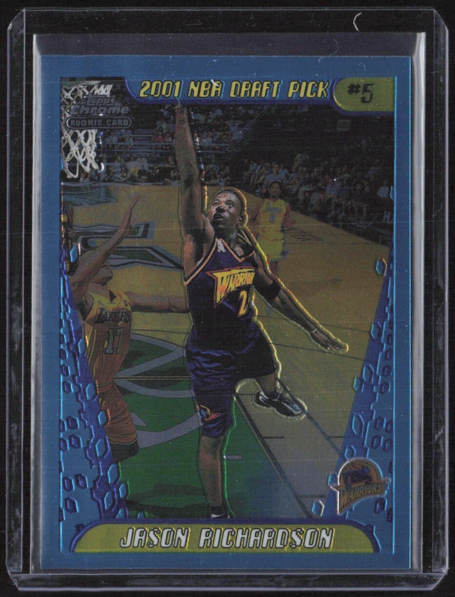 2001-02 Topps Chrome #133 Jason Richardson Rookie
