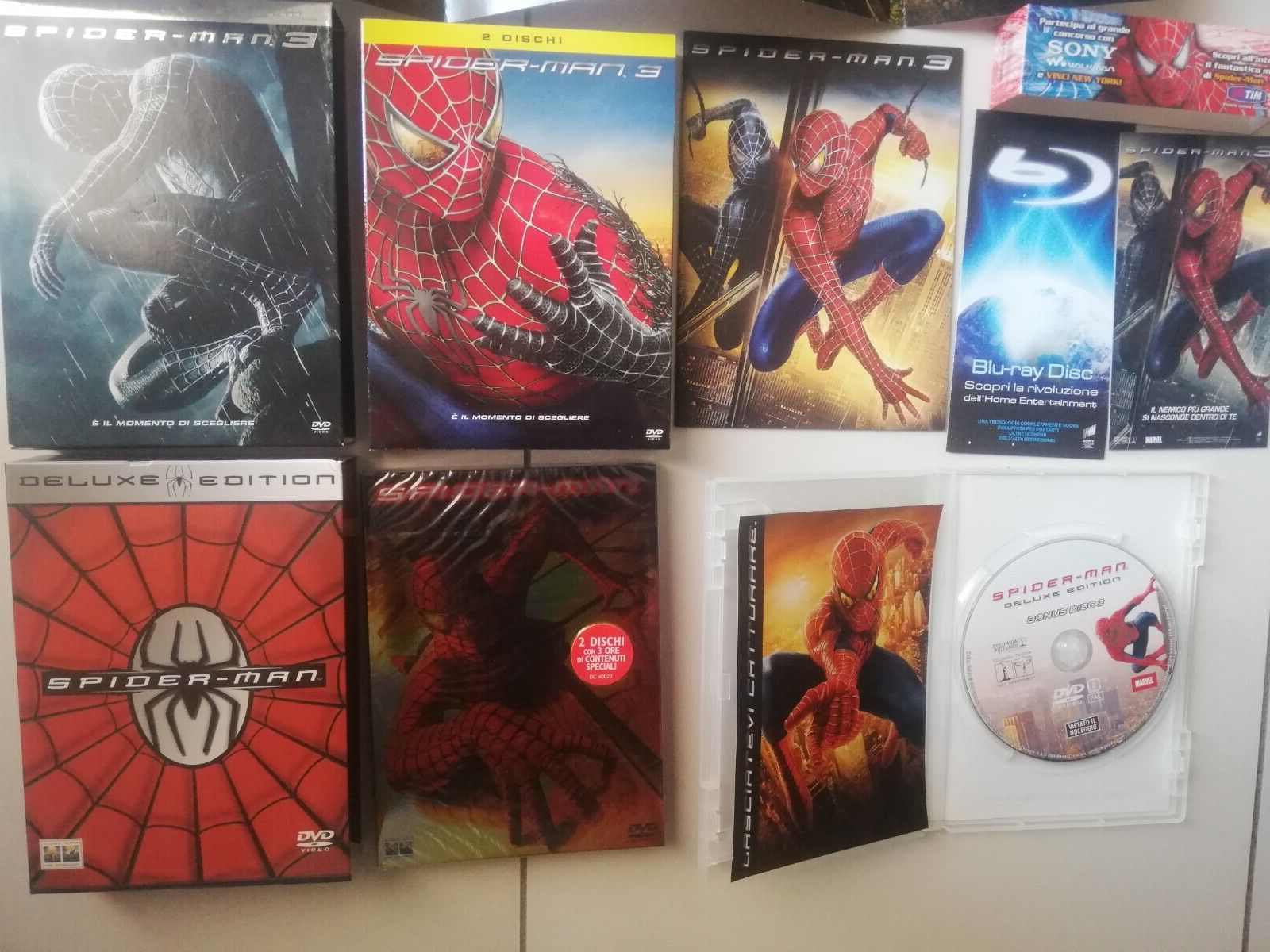 Kit Spiderman 3D luxe enfant