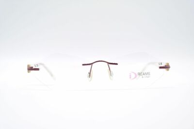 I Dreams by AVM 8051 51[]19 135 Rot Transparent randlos Brille eyeglasses Neu
