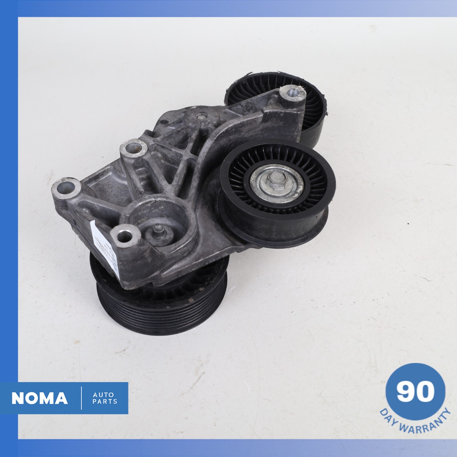 10-23 Jaguar X351 XJ S/C Engine Motor Drive Belt Tensioner Idler Pulley OEM 56k