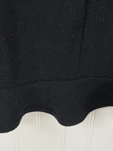 Easel Womens Black Tunic Long Sleeves Sweater Women's Size S - Picture 7 of 10