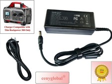 AC Adapter for Rockpals 300 Portable Power Station Battery Charger Power Supply
