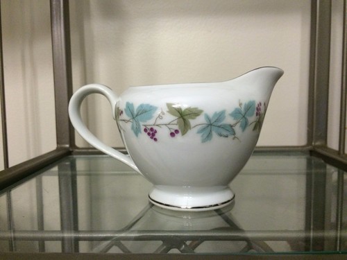 Crema de vid de uva china fina vintage # 6701 hecha en Japón - Imagen 3 de 7
