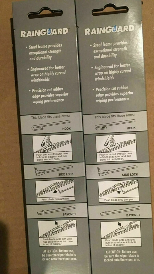 2x 16" Trico RainGuard 31-160 limpiaparabrisas - W6 Foto 2 de 2