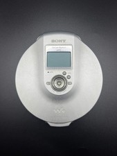 SONY Portable CD Player Walkman D-NE900 Silver - Working
