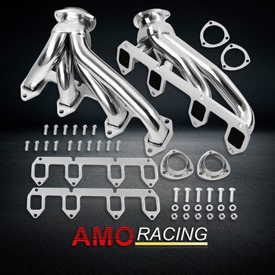 Polished Stainless Steel Exhaust Headers Fit Ford BBF FE 330 360 390 1967-1975