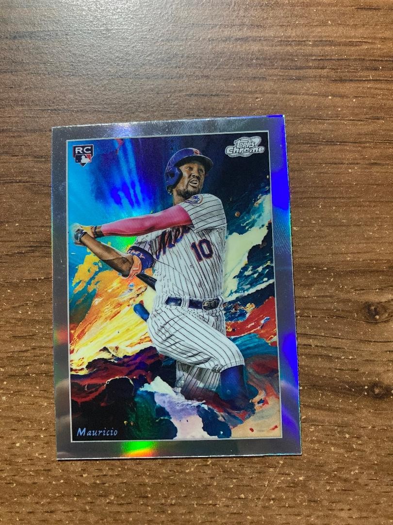 2024 Topps Chrome Cosmic #STN-3 Ronny Mauricio Stars In The Night Mets
