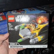 Lego Star Wars Naboo Starfighter Microfighter 75223 Building Kit 62 Pcs Retired