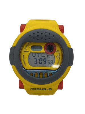 CASIO G-SHOCK G-B001MVE-9JR Yellow Double Bezel Men's Watch