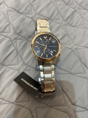 Geniune Emporio Armani Renato Blau Herrenuhr - AR80025