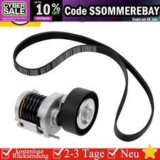 KEILRIPPENRIEMEN + RIEMENSPANNER FÜR AUDI A3 SEAT SKODA VW GOLF 1.6 2.0 Neu