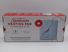 Sunbeam 12x15 Heating Pad with Cover Moist/Dry Heat Therapy Pain Relief NEW