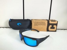 Costa Del Mar FANTAIL Matte Black Frame/blue 580P Polarized Lenses