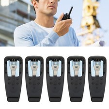 5pcs Radio Belt Clip Multipurpose Portable Replacement Walkie Talkie Belt Clip