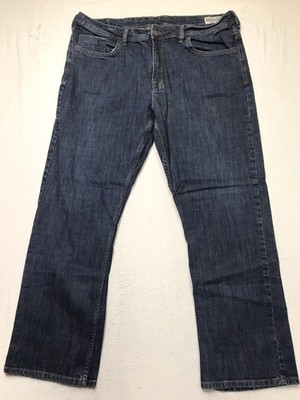 BUFFALO DAVID BITTON Driven-X Basic Jean Men 40x31 Straight Stretch Dark Wash