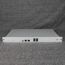 Cisco Meraki MX80 VPN Firewall Security Appliance A80-17100-B 1U Rack Silver
