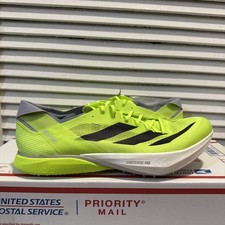 New Adidas Adizero Avanti Track Spikes Lucid Lemon Men  s Size 12 IG1989