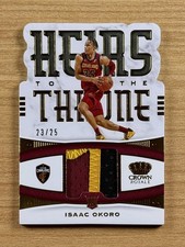 2020-21 Panini Crown Royale Isaac Okoro RC Heirs to the Throne 23/25 #HT-OKO