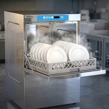 Restaurant Commercial Dishwasher High-Temp, 4...