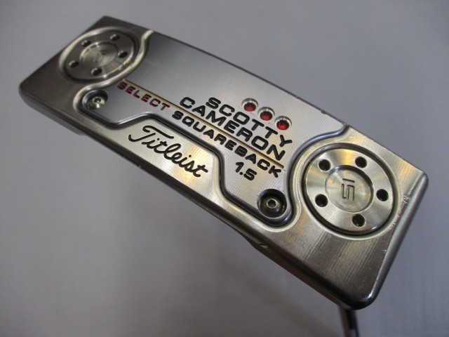 Scotty Cameron SELECT 2018 SQUAREBACK 1.5 Putter Original Steel