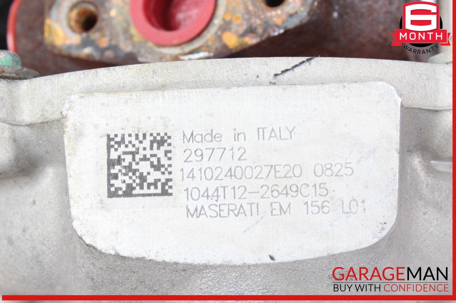 14-24 Maserati Quattroporte S Left Turbocharger Turbo Charger Manifold OEM