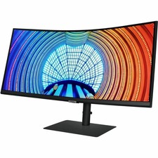 SAMSUNG ViewFinity S34A654UBN 34" 3440x1440 UW-QHD 1000R Curved LCD VA Monitor