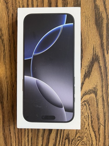 Apple iPhone 16 Pro Max Retail Box with Manual (BOX ONLY)