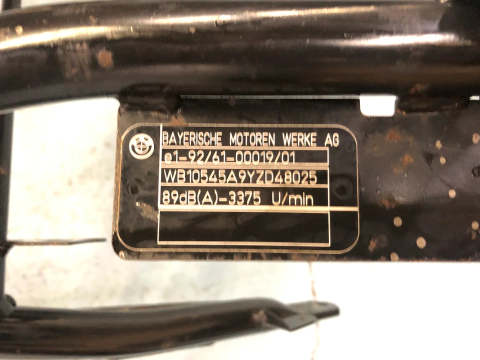 BMW K 1200 LT [2002] - Cuadro trasero Foto 3 de 4