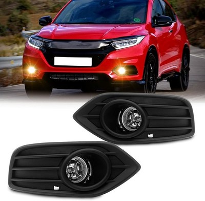 Fog Lights Assembly Compatible With Honda HR-V/VEZEL 2019-2022 Included Switch..