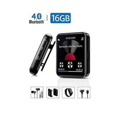 TIMMKOO 16GB Bluetooth MP3 Player