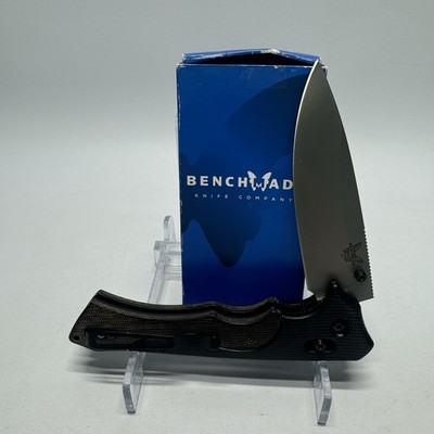 Benchmade 610  Blackwood RUKUS Folding W  S30V  G-10/ Micarta Handle Made In USA
