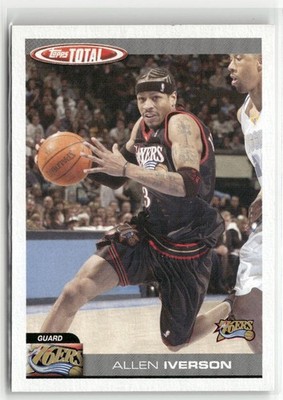 2004-05 Topps Total #TTC22 Allen Iverson Team Checklists  308