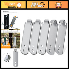 Stainless Steel Fence Wire Twister Tool for T Post Clips & Barb Wire - 5 Pack