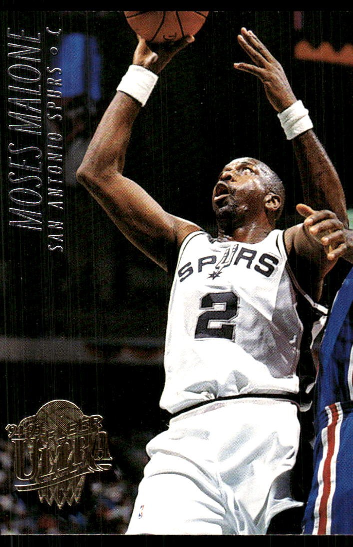 Moses Malone 1994-95 Ultra #331 Spurs FREE SHIPPING StackedPacks