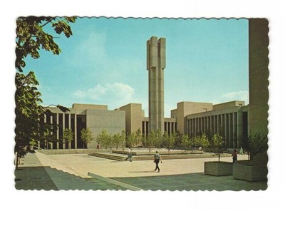 Sinclair Community College Dayton OH VTG Postcard UNP Plaza and Tower