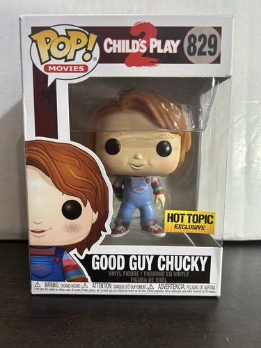 Good Guy Chucky Hot Topic Excl - Child’s Play - Movies Funko Pop 829 W Protector
