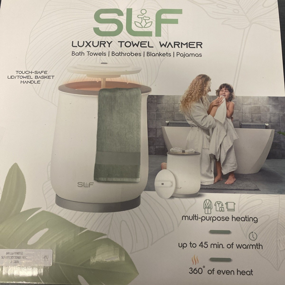SLF Luxury Towel Warmer Electric With Aroma Diffuser Holds Two