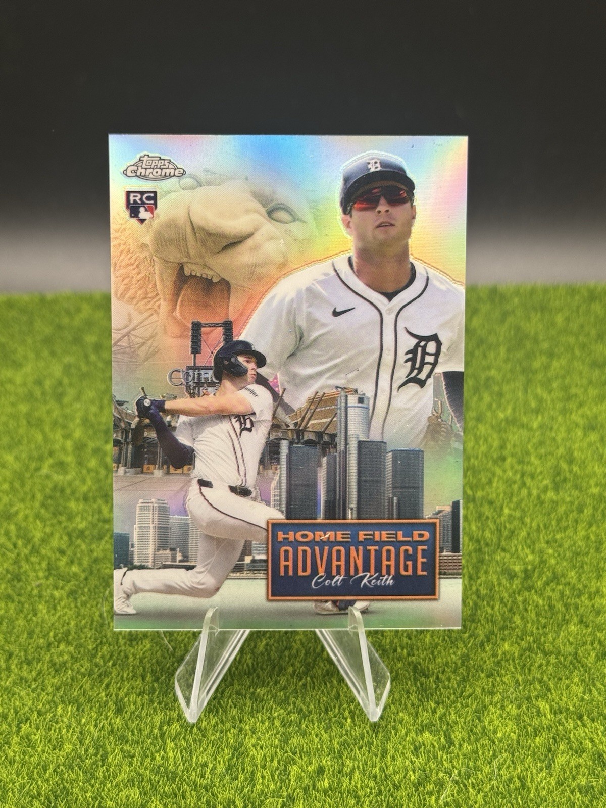 2024 Topps Chrome Update Colt Keith Home Field Advantage RC #HFAC-29 Tigers