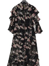 Religion Maxi Dress UK8 in Black