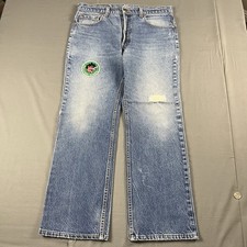 Vintage Levis 517 Jeans Mens 34x29 bootcut medium wash 80s jeans