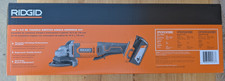 RIDGID 18V Cordless 4-1/2 In. Angle Grinder Kit w/ 4ah Battery & Charger - NEW!