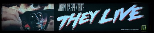 📽 Sie leben (1988) - John Carpenter - Kino Mylar / Poster 5x25