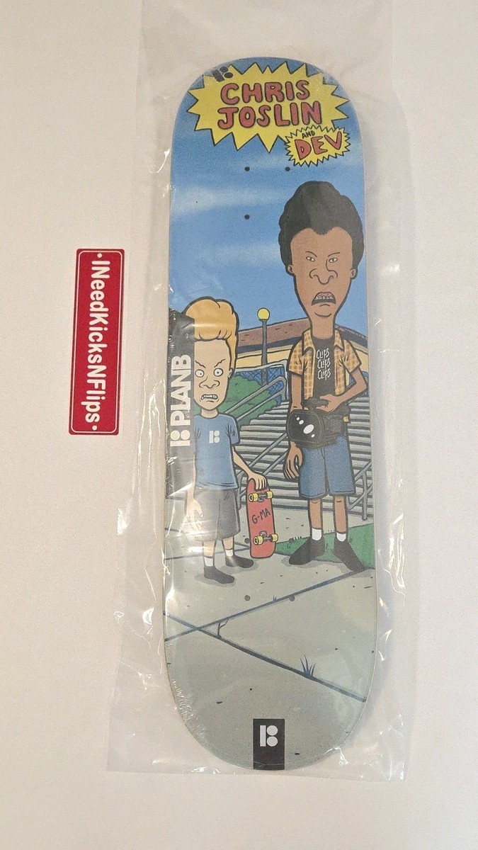 Plan B x Dev Joslin - Beavis & Butthead El Toro Skateboard Deck 8