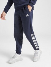 Image of Adidas Logo Print Joggers Junior (7-8years) Navy
