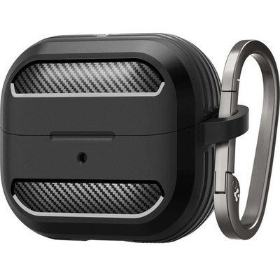 Schutzhülle für Galaxy Buds 3 / 3 Pro Spigen Case Cover Futeral Tasche Schwarz