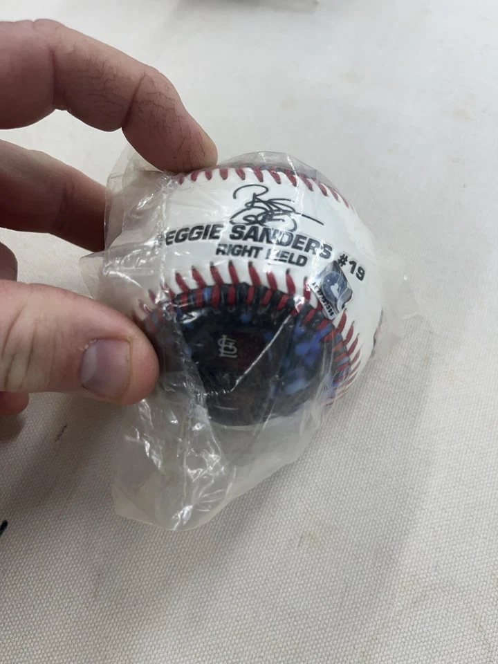 St. Louis Cardinals National Champion 12 Ball Set with Display Case - Image 4 of 4