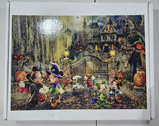 Halloween Disney Mickey and Minnie 1000 piece Jigsaw Puzzle Fun Kinkade - NEW