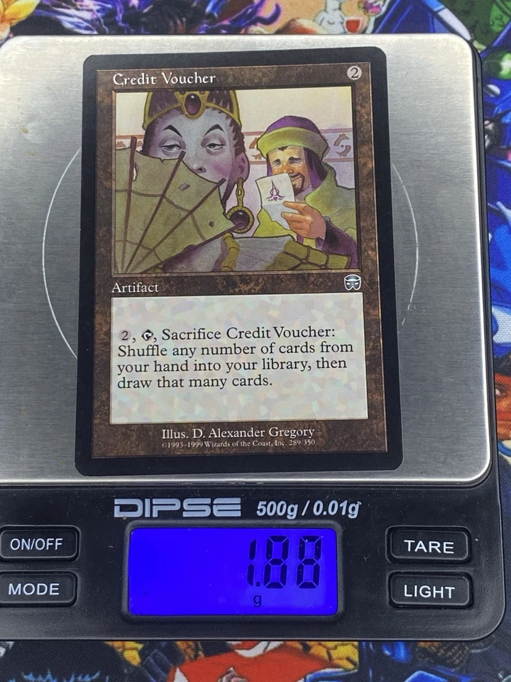 MTG Credit Voucher 🇬🇧 ⚪️ NM Magic TCG Mercadian Masques 1999 Vintage OG Staple - Bild 4 von 4